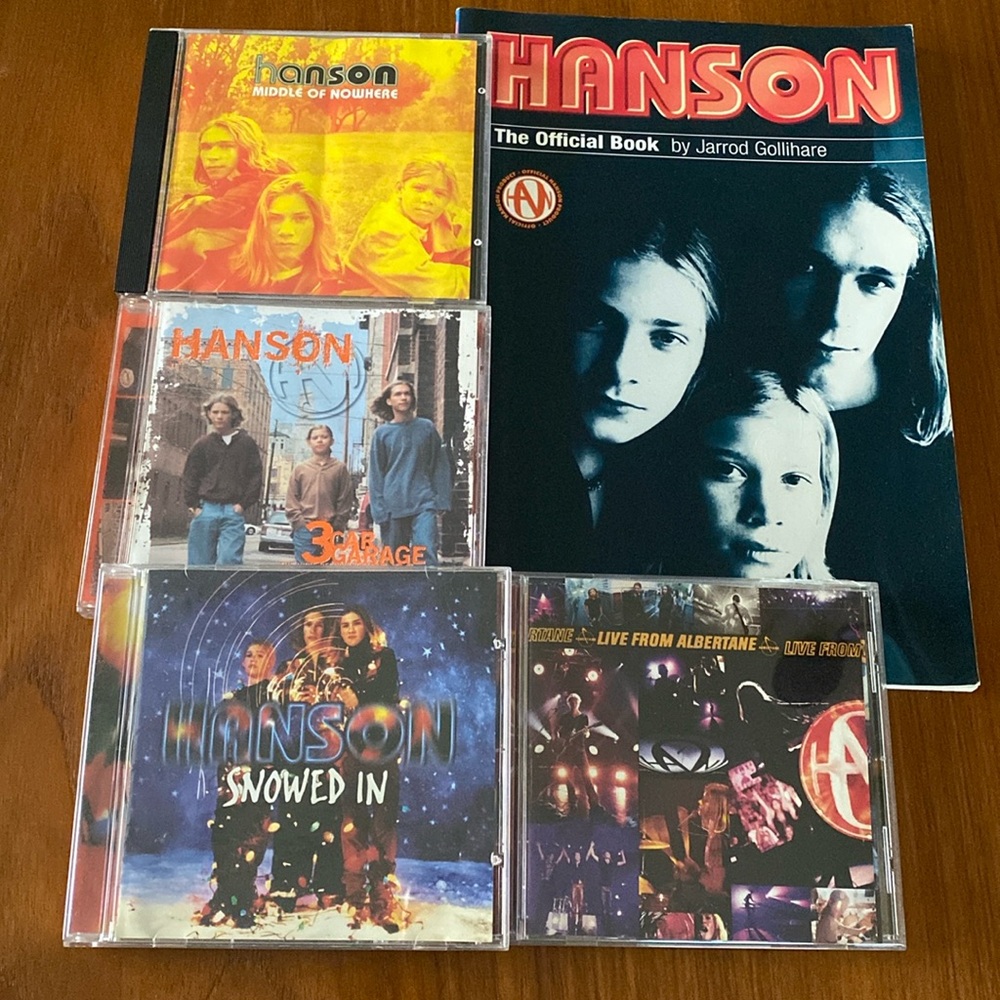 VTG Hanson 1997-98 Set of 4 CDs & ‘97 Book